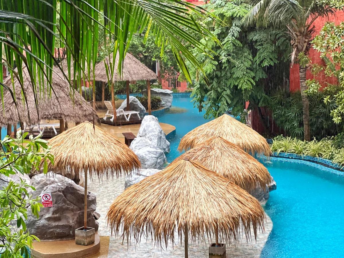Seven Seas Condo Resort Jomtien Pattaya #Pool View #Near Beach Exterior foto