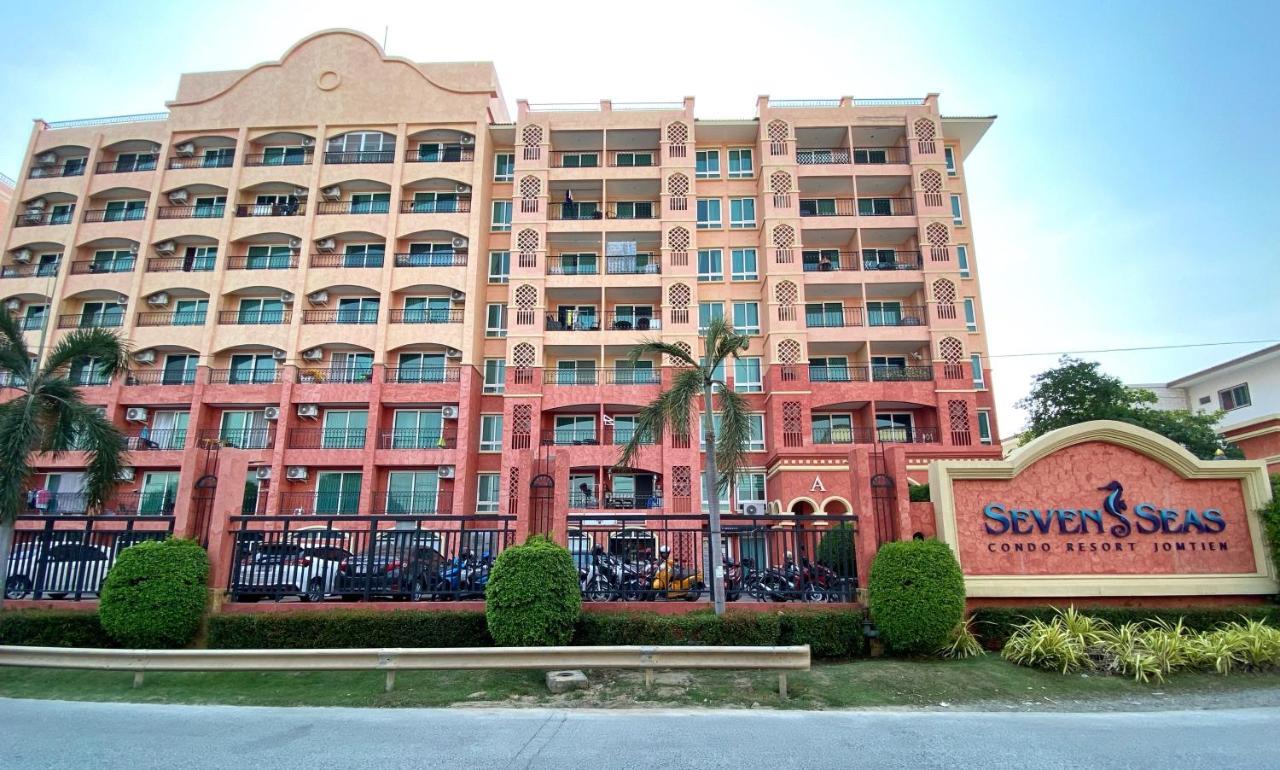 Seven Seas Condo Resort Jomtien Pattaya #Pool View #Near Beach Exterior foto