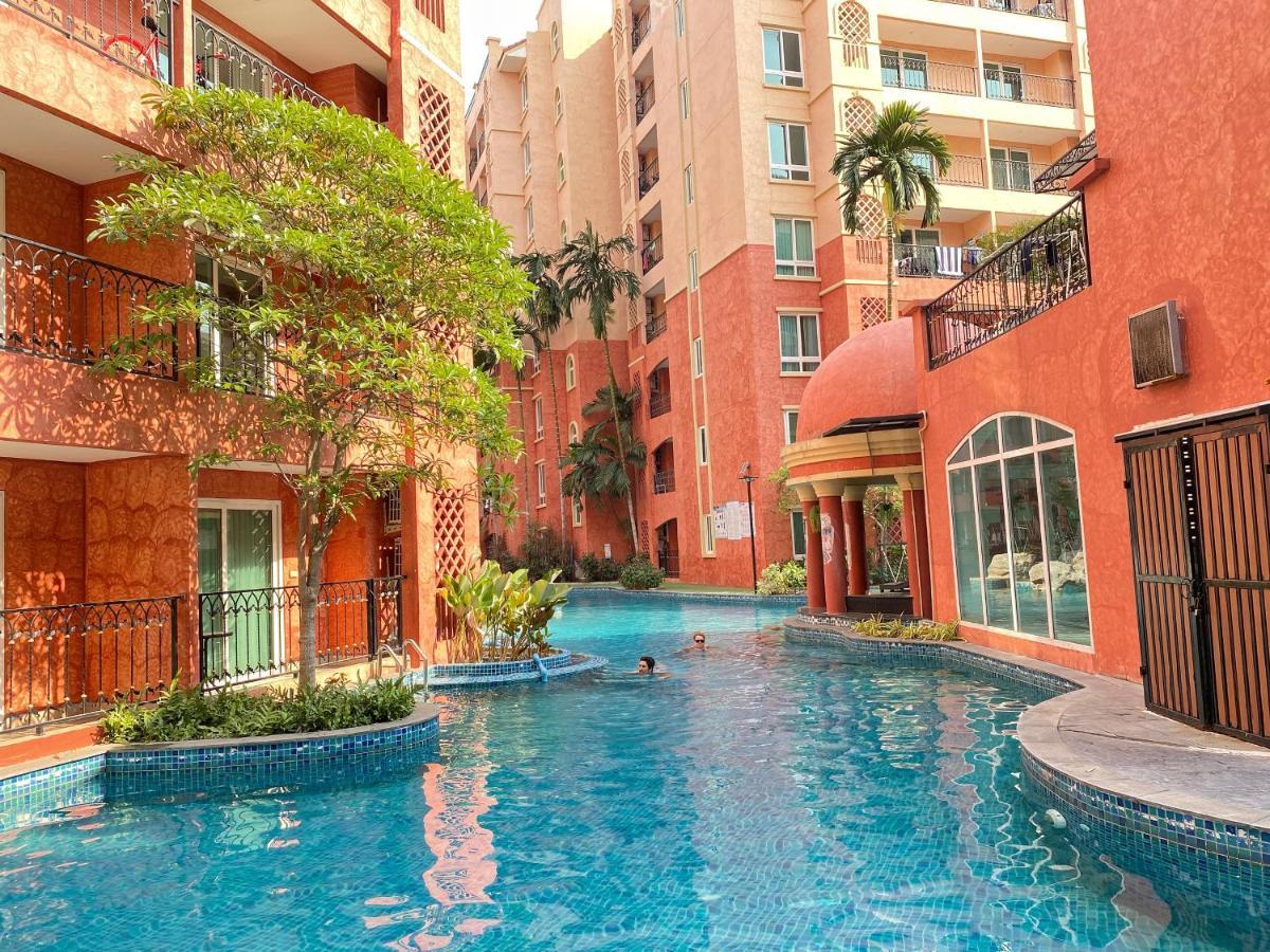 Seven Seas Condo Resort Jomtien Pattaya #Pool View #Near Beach Exterior foto
