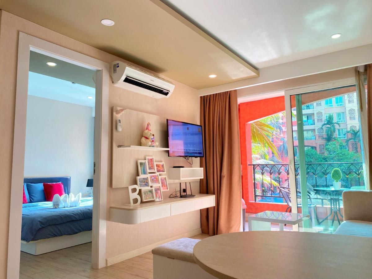Seven Seas Condo Resort Jomtien Pattaya #Pool View #Near Beach Exterior foto