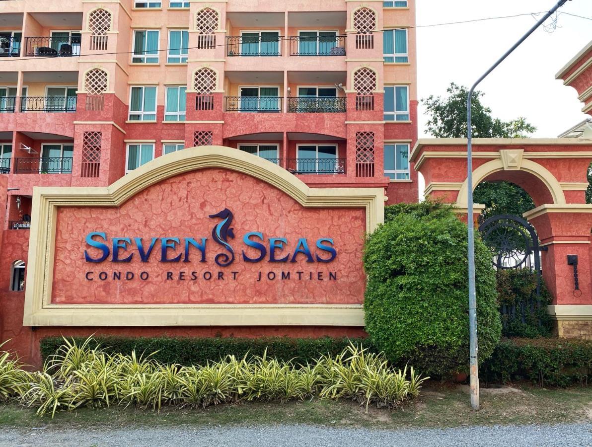 Seven Seas Condo Resort Jomtien Pattaya #Pool View #Near Beach Exterior foto